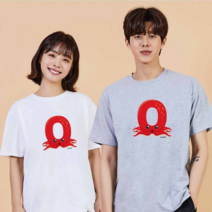 오너클랜 문어 디지털프린팅 인쇄티셔츠 반팔티 오버핏