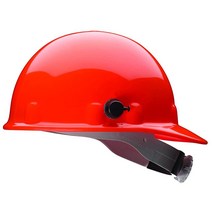 Honeywell Fibre-Metal E2QRW03A000 Super Eight 래칫 캡 스타일 하드 모자 퀵 락 오렌지