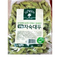 [더착한푸드]세미원 냉동 자숙대두콩 500g 식자재마트 대용량 업소용 자숙대두콩 냉동야채 냉동콩