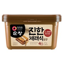 ★icebox/사은품★청정원 순창 진한 재래식된장 2kg, 1개