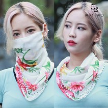 메이투 나들이 얼굴 햇빛차단 스카프 마스크