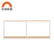 맞춤선반 대형선반 앵글 3000 x 400 x 1200 2단, C형 1200+600+600+600, 블랙