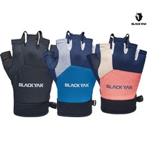 블랙야크 남녀공용 야크하프글러브U 2BYGVS1903, BLACK