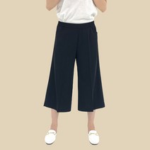 여성 통바지 8부 편한 엄마바지 밴딩 60대엄마옷 중년여성 70대 할머니 정장 빅사이즈