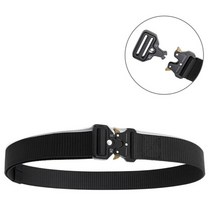 YK 원터치 전술 벨트 밀리터리 경찰 군인 요대 38검정