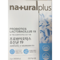 내츄럴플러스 프로바이오틱스 유산균 19 6박스/6개월분, 6개