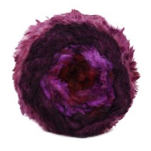 마마니트 래빗바틱 털실 뜨개실, 02 와인퍼플혼합