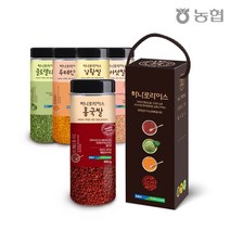 [하나로라이스] 행복담은 미소1P 450g 1개 케이스출고 감사 답례품선물, 클로렐라쌀