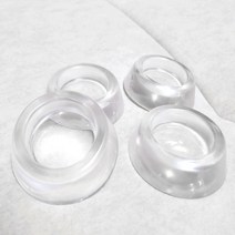 베키리빙 쇼파 밀림방지 가구다리 받침대 논슬립, 투명 실리콘 받침대 4개