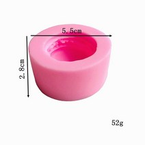 오래쓰는 3D 마카롱 스타일 실리콘 몰드 퐁당 케이크 장식 초콜릿 베이킹 도구 수제 캔디 비누 캔들 폴리머 클레이 공예, [03] G020