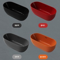 월풀욕조 아크릴 첩 독립성 유럽의 원활한 통합 욕조 가정용 파우더 파우더 호텔 B & B 목욕 그물 붉은 바닥, 1.2m, 전체 -콜러 빈 실린더 (물 포함)