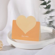 청첩장 바른손카드 LBSISI 생활 20pcs 심장 모양의 인사말 카드 발렌타인 데이 선물 결혼식 초대장 낭만적, 11 Style 10