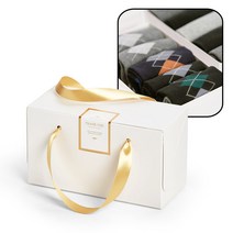 [메리삭스] [선물포장] 화이트 엔젤 5족 양말 선물세트/(30종 디자인 중 택 1), 선택:02 탑클래스M 맨삭스_남성