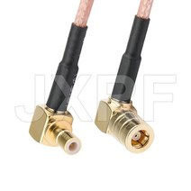 광점퍼코드 광케이블 피그테일케이블 옵티컬 케이블 JXRF SMB 수 암-SMB 암 직각 피그테일 점퍼 RG316 10cm-5m, 103.No 10 - 30CM