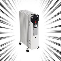 전기 라지에이터 캠핑용 500W 전기 욕실 가정용 방수 화장실 라디에이터 5핀 7핀 9핀 11핀 15핀 동파방지 난방기, 3.AT-90BZ 9핀 2000W