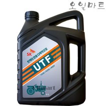 오일마트 SK UTF 80W 6리터 트렉터 유압유 유압 밋션 기어오일 보충용, SK UTF  6리터