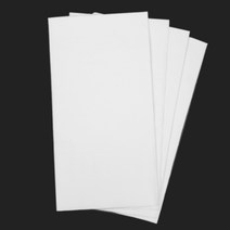 디너접지 무지 냅킨 4겹 105x210mm 1박스 1000매, 단품