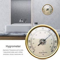 카메라제습함 카메라 보관함 제습 렌즈통 제습기 케이스 2 in 1 습도 온도 측정기 벽 마운트 클리어 읽기 습도계 온도계 악기 사무실 워크샵 학교