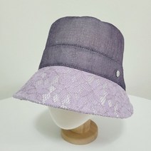 A 레이스 꽃자개 벙거지 SS 봄 여름 모자 3color 여행 나들이 꽃구경 휴가 중년여성 멋내기
