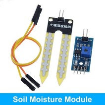 아두이노키트 프로그래밍 전자 아두이노 모듈 부품 for arduino 45 종류의 센서 디지털 온도 습도 rgb led 토양 부저 사운드 초음파 센서 모듈 uno r3, 토양 수분 모듈