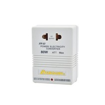 다운트랜스 변압기 SW-S3 80W 전압 변압기 220V-110V/110V-220V 듀얼 방향 전원 변환기 여행 어댑터 전동, 한개옵션0