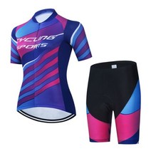 전기자전거 스페셜라이즈드 세트 여성 사이클링 저지 Sportwear 의류 산악 자전거 반바지 저렴한 도매 145394, XL, Pic color 18