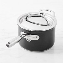 Williams Sonoma 윌리엄스 소노마 Thermo-Clad™ Nonstick Covered 소스팬 - 3-Qt
