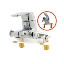 한양수전 2홀 샤워 겸용 수전 모닝 HYN430, 1개