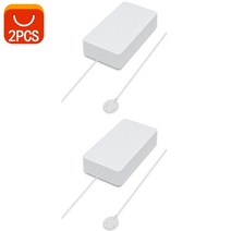 배관 누수 탐지 배수 파이프라인 관로 탐지기 homekit 센서 zigbee 3.0 경보 시스템 및 스마트 홈 자동화용 무선 홍수 감지기 Apple homekit과 함께 작동, 2개, 2개