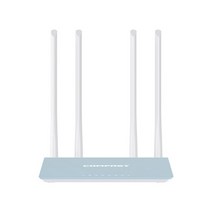 무선 라우터 공유기 ac1200 1200mbps 와이파이 2.4g+5.8ghz 기가비트 듀얼 밴드 스마트 홈 벽을 통한 고이득 4 안테나, 더 적응했다, 하늘색