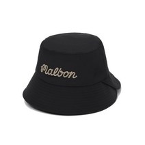 (국내매장판/AS가능) 말본 골프 모자 버킷햇 언발란스 버킷햇 BLACK 블랙 검정 말본골프웨어 말본모자 골프모자