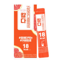 물에 타먹는 18kcal 미만 카페 음료 자몽 허니 블랙티 25g x 10개