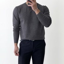 간빠레 21컬러 봄 가을 겨울 부드러운 라운드 니트