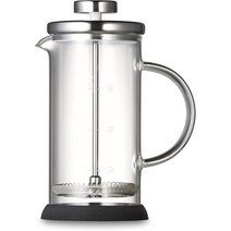 메리타 Melitta 커피 메이커 프렌치 프레스 유리제 내열 분해 세정 350ml 3잔용 스탠다드 MJF-1701 블랙