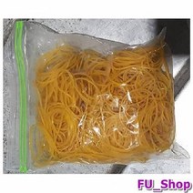 ForU121 일회용 매장 업소용 고무줄 고무 밴드 50개 주방용품 식자재마트 식당