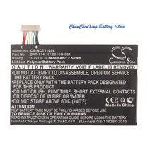 Cameron sino 3420 mah 배터리 (1icp4/68/110) bat-714 kt.0010g. 001 acer iconia a110 용, 한개옵션0