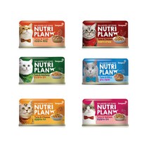 동동이네 고양이 캔 동원 뉴트리플랜 캣 캔 160g 24개 골라담기 배변활동 도움 그레인프리 고단백 습식 통조림 캔간식, 흰살참치와 크릴새우