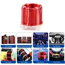 블루투스스피커 1Pcs 에어 코어 인덕터 0.8mm 스피커 크로스 오버 코일 무산소 구리 주파수 분배기 DIY, [07] 0.8mm 0.8MH