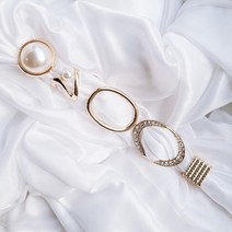 노이드비 세트 스카프링 장식 엔틱골드