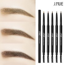 제이뮤 1+1 타투 슬림 아이브로우 펜슬, 슬림 2호+2호, 1개