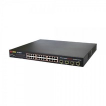 (SOLTECH 솔텍 SFC4000HP (스위칭허브/1000Mbps/24포트+4SFP/PoE+ 스위칭허브/솔텍/포트, 단일 모델명/품번
