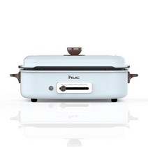 엔유씨 멀티 전기그릴 NMG-555K 스카이블루 (2종 플레이트구성)