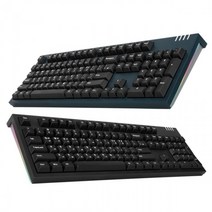 앱코 K660M 이색사출 PBT 체리 키보드 블랙 적축