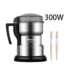 곡물분쇄기 가정용분쇄기 400W 304/316 스테인레스 스틸 고출력 커피 콩 그라인더 시리얼 너트 향신료 곡, 02 Alexd 300W_01 미국