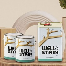 친환경 우드케어오일스테인 방수오일스텐 나무니스칠 방부목 원목 화이트 블랙 유성 4리터, 투명