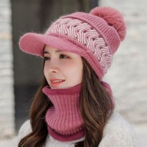 겨울털모자 새로운 겨울 니트 모자 여성 두꺼운 따뜻한 비니 남성 야외 승마 스컬리 유니섹스 보닛