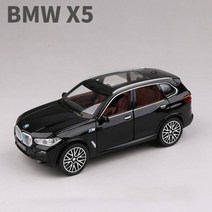 다이캐스트 자동차 프라모델 Caipo 132 BMW X5M X5 SUV 합금 모델 캐스팅 풀 백 사운드 및 라이트 차량, X5 Black