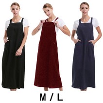 요들/핑클 롱 반달 앞치마/미용/미용실/가운/유니폼/블랙/PK459/PK459L/PK363/PK363L/PK360/폴리에스테르 100%, PK363-M 와인 일반