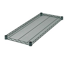 Winco Epoxy Coated Wire Shelves 18-Inch by 42-Inch null, Medium, Green