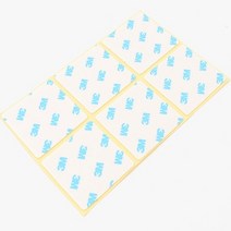 초강력 조각 양면 접착 아크릴폼 테이프 사각 43X43MM